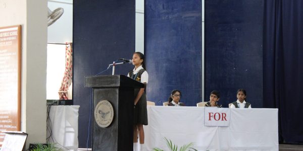 Inter House English Debate